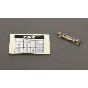 Team Losi Racin TLR334036 Rear Toe Plate, -2 degrees, HRC, Alum: 22 3.0