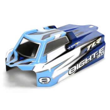 Team Losi Racin TLR340002 Cab Forward Body, Clear: 8E 3.0