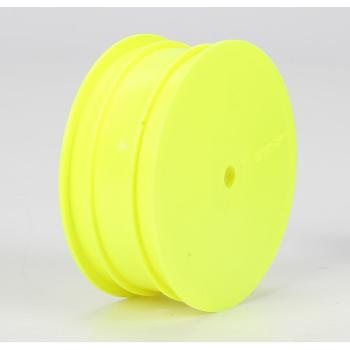 Team Losi Racin TLR7001 Front Wheel, Yellow (2): 22