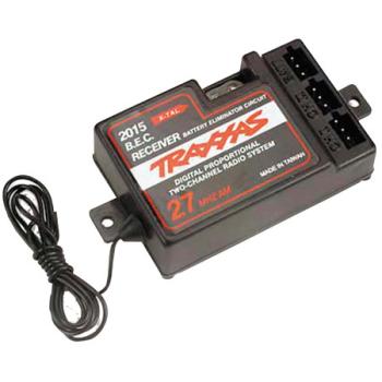 TRAXXAS TRA2015 27MHz 2-Channel AM Receiver w/BEC