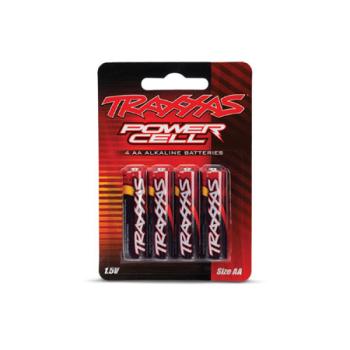 TRAXXAS TRA2914 Power Cell AA Alkaline Batteries (4)