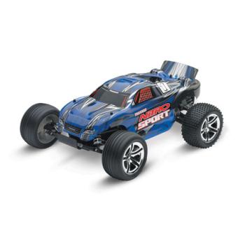 TRAXXAS TRA451041T4 Nitro Sport RTR, Pro, TQ2.4GHz. Blue