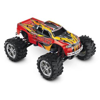 TRAXXAS TRA49104-1RED T-Maxx Classic: 1:10 Scale Nitro Powered 4WD Red