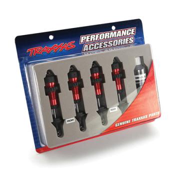 TRAXXAS TRA5460R Aluminum GTR Shock Set (Red) (4)