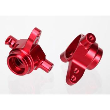 TRAXXAS TRA6837R Aluminum Steering Block Set (Red) (2)