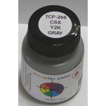 Tru-Color Paint TUP266 CSX Gray/Y2K Scheme, 1oz