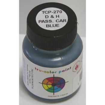 Tru-Color Paint TUP270 D&H Passenger Car Blue, 1oz