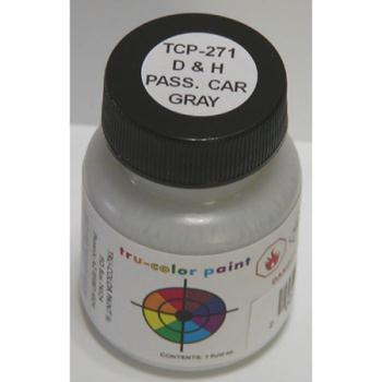 Tru-Color Paint TUP271 D&H Passenger Car Gray, 1oz