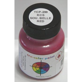 Tru-Color Paint TUP299 KCS Southern Belle Red, 1oz