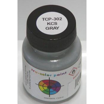 Tru-Color Paint TUP302 KCS Gray, 1oz