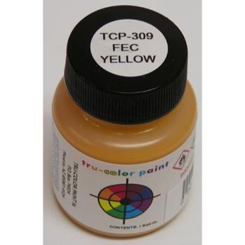 Tru-Color Paint TUP309 FEC Yellow, 1oz