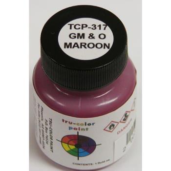 Tru-Color Paint TUP317 GM&O Maroon, 1oz