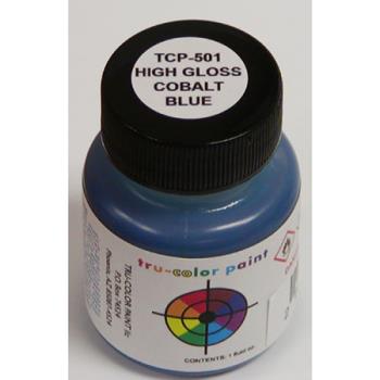 Tru-Color Paint TUP501 High Gloss Cobalt Blue, 1oz