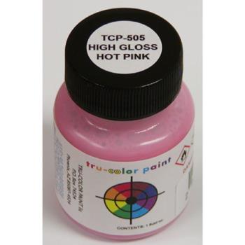 Tru-Color Paint TUP505 High Gloss Hot Pink, 1oz