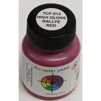 Tru-Color Paint TUP513 High Gloss Rallye Red, 1oz