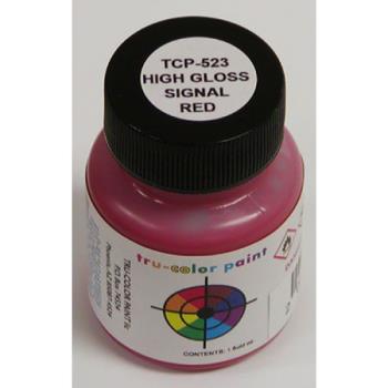 Tru-Color Paint TUP523 High Gloss Signal Red, 1oz