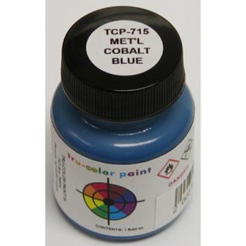 Tru-Color Paint TUP715 Metallic Cobalt Blue, 1oz