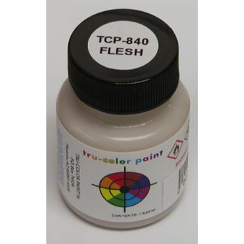 Tru-Color Paint TUP840 Brushable Flat Flesh, 1oz