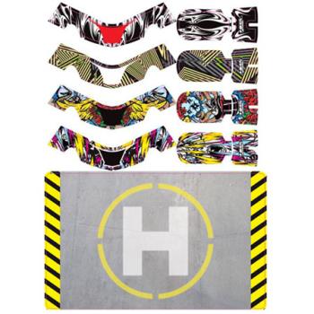 Upgrade RC UPG7604 Upgrade FAZE Skins Set Two w/ Helipad (4 skins)