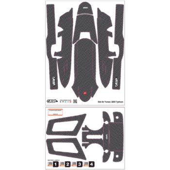 Upgrade RC UPG7709 Yuneec Typhoon Q500 Skin; Tecno Black