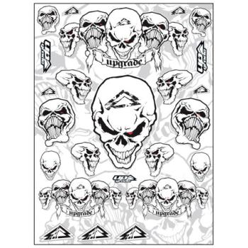 Upgrade RC UPG9002 Skullz Sheet White: Universal