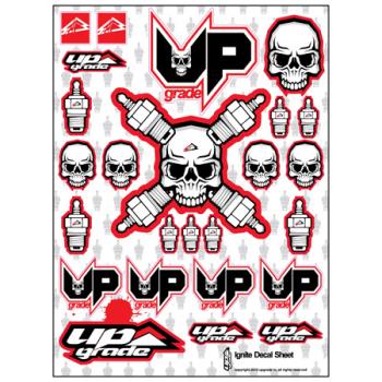 Upgrade RC UPG9014 Ignite Universal Decal Sheet Red