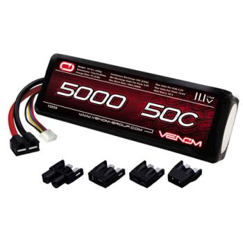 Venom Group In VNR15059 50C 11.1V 5000mAh 3S LiPo, UNI