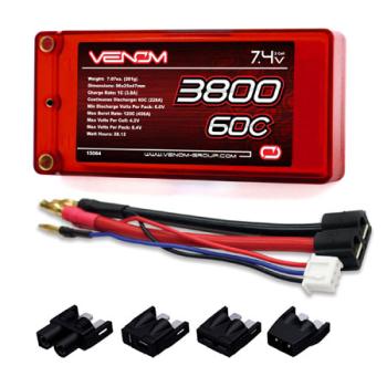 Venom Group In VNR15064 60C 7.4V 3800mAh 2S LiPo Hardcase, UNI