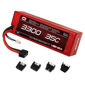 Venom Group In VNR15094 35C 11.1v 3300mAh 3S 1P LiPo Battery, Uni Plug