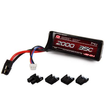 Venom Group In VNR15107 35C 2S1P 2000mAh 7.4V LiPO : UNI