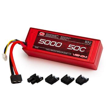 Venom Group In VNR15113 50C 3S1P 5000mAh 11.1V LiPO Hardcase : UNI