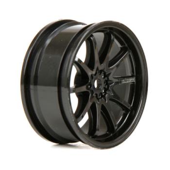 Vaterra VTR43021 Wheel FR Volk Racing CE28N 54x26mm Black (2)