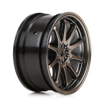 Vaterra VTR43035 Wheel FR Volk Racing CE28N 54x26mm Gun Metal(2)