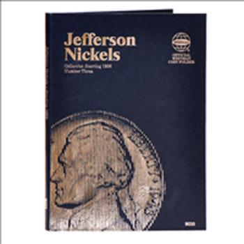 WHITMAN WHC090353 Nickel Foldr,Jefferson No.3,Start96