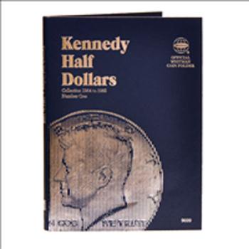 WHITMAN WHC096998 Half Dollar Folder,Kennedy #1,1964-85