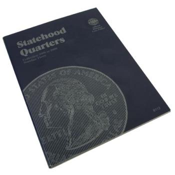 WHITMAN WHC381127 Statehood Quarter Folder, Volume 3, 2006-08