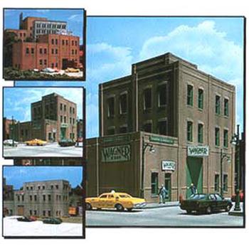 WOODLAND SCENIC WOO36200 HO KIT DPM Rectangle Window Industrial Building