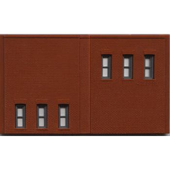 WOODLAND SCENIC WOO60123 N DPM 2 Story Wall/6 Windows (3)