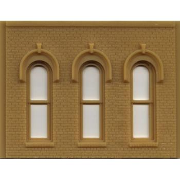 WOODLAND SCENIC WOO90102 O DPM Arched Window Wall (2)