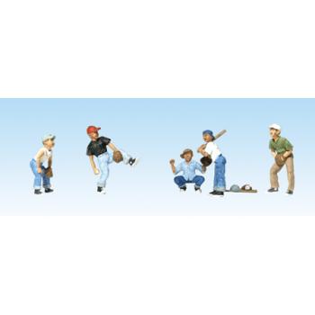 WOODLAND SCENIC WOOA1869 HO Baseball Players I