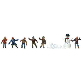 WOODLAND SCENIC WOOA1894 HO Snowball Fight