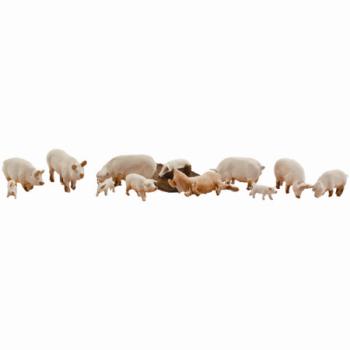 WOODLAND SCENIC WOOA1957 YORCSHIRE PIGS HO SCALE