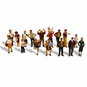 WOODLAND SCENIC WOOA1958 16 PEOPLE HO SCALE