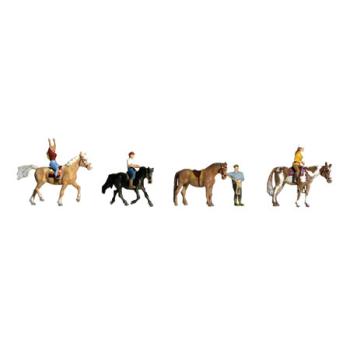 WOODLAND SCENIC WOOA2159 N Horseback Riders