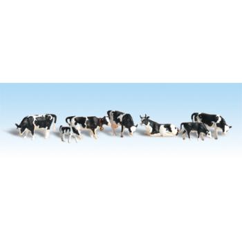 WOODLAND SCENIC WOOA2187 N Holstein Cows