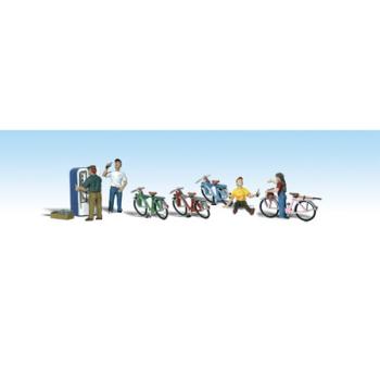 WOODLAND SCENIC WOOA2194 N Bicycle Buddies