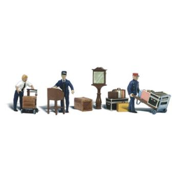 WOODLAND SCENIC WOOA2211 N Depot Workers & Accessories