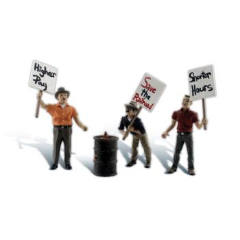 WOODLAND SCENIC WOOA2557 G Striking Picketers