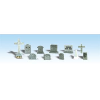 WOODLAND SCENIC WOOA2726 O Tombstones