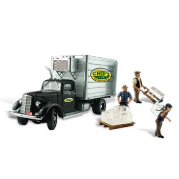 WOODLAND SCENIC WOOAS5557 HO Chip's Ice Truck